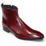 Duca Di Matiste "Romano" Cordovan Genuine Italian Calf Leather Ankle Boots.